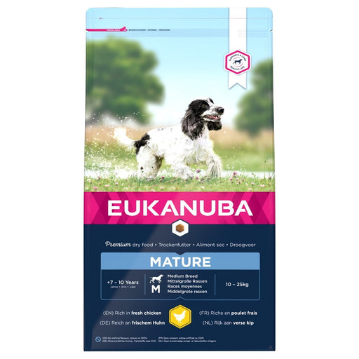 [Clearance Sale] Eukanuba Chicken Thriving Mature Medium Breed Dry Dog Food 2kg