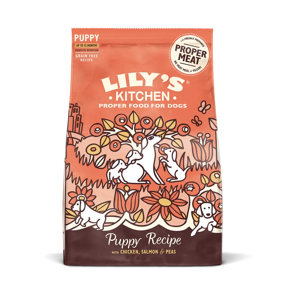 Lily's Kitchen Grain Free Puppy Recipe Chicken & Salmon Dry Dog Food