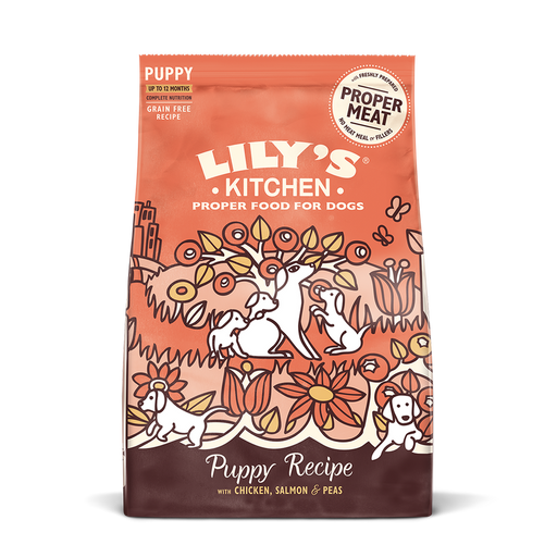 Lily's Kitchen Grain Free Puppy Recipe Chicken & Salmon Dry Dog Food