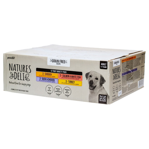 Natures Deli Adult Dog Variety Box 12 x 395g