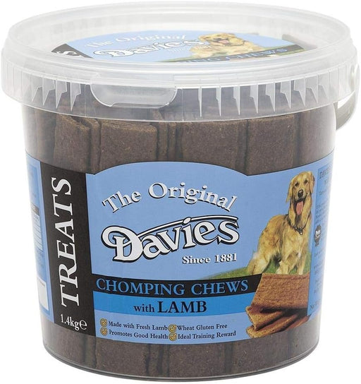 Davies Chomping Chew Lamb Dog Treats 1.4kg