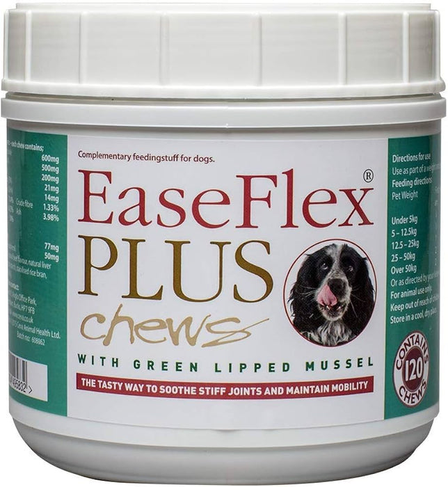 EaseFlex PLUS Joints and Mobility Chews for Dogs 120 Chews