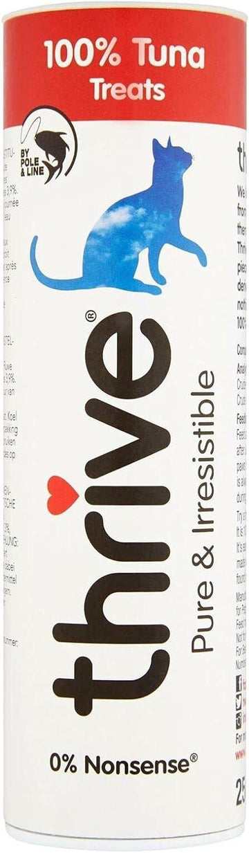 Thrive 100% Tuna Cat Treats Tubes 25g