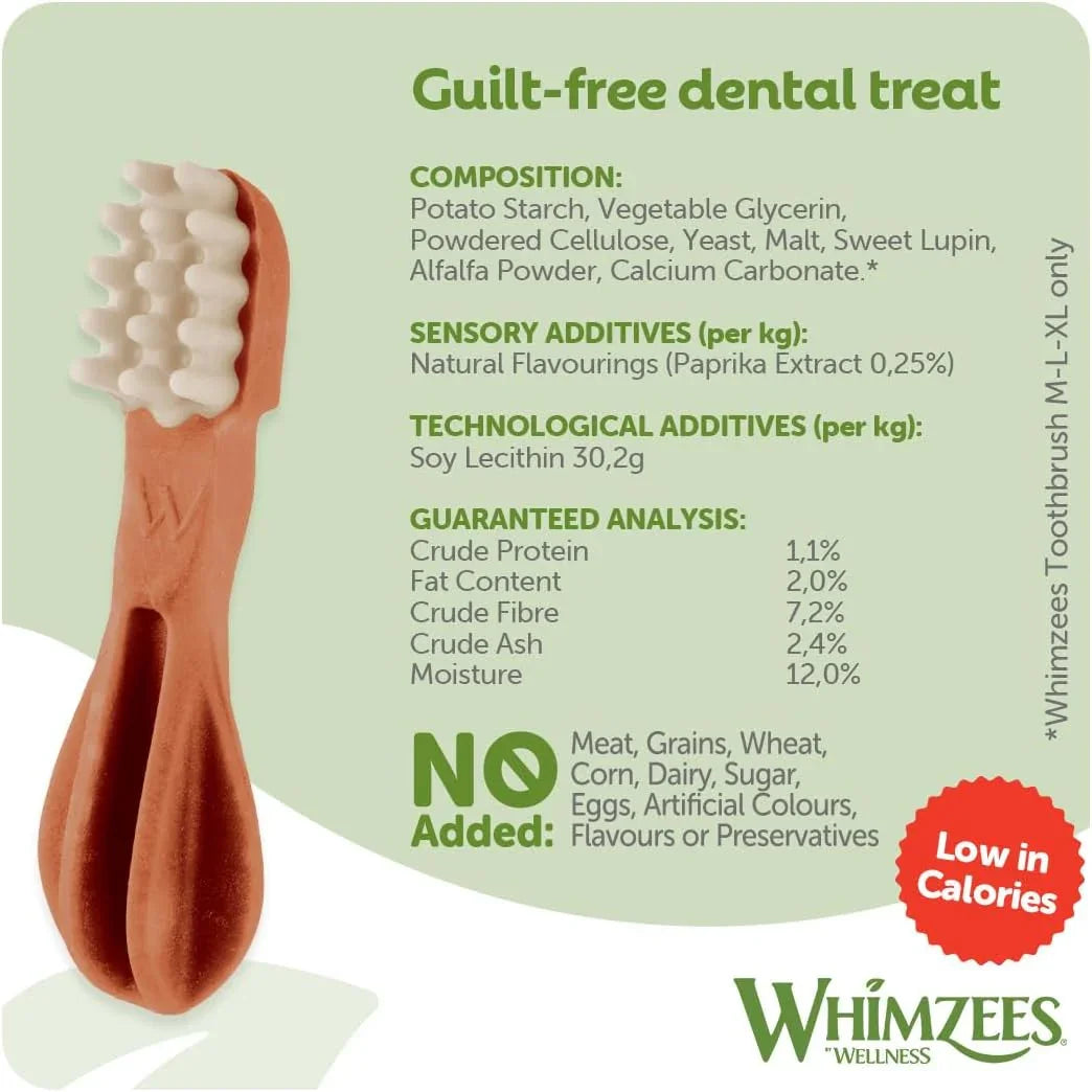 WHIMZEES By Wellness Variety Box Dental, Mixed Shapes, Size L, 14 Pieces