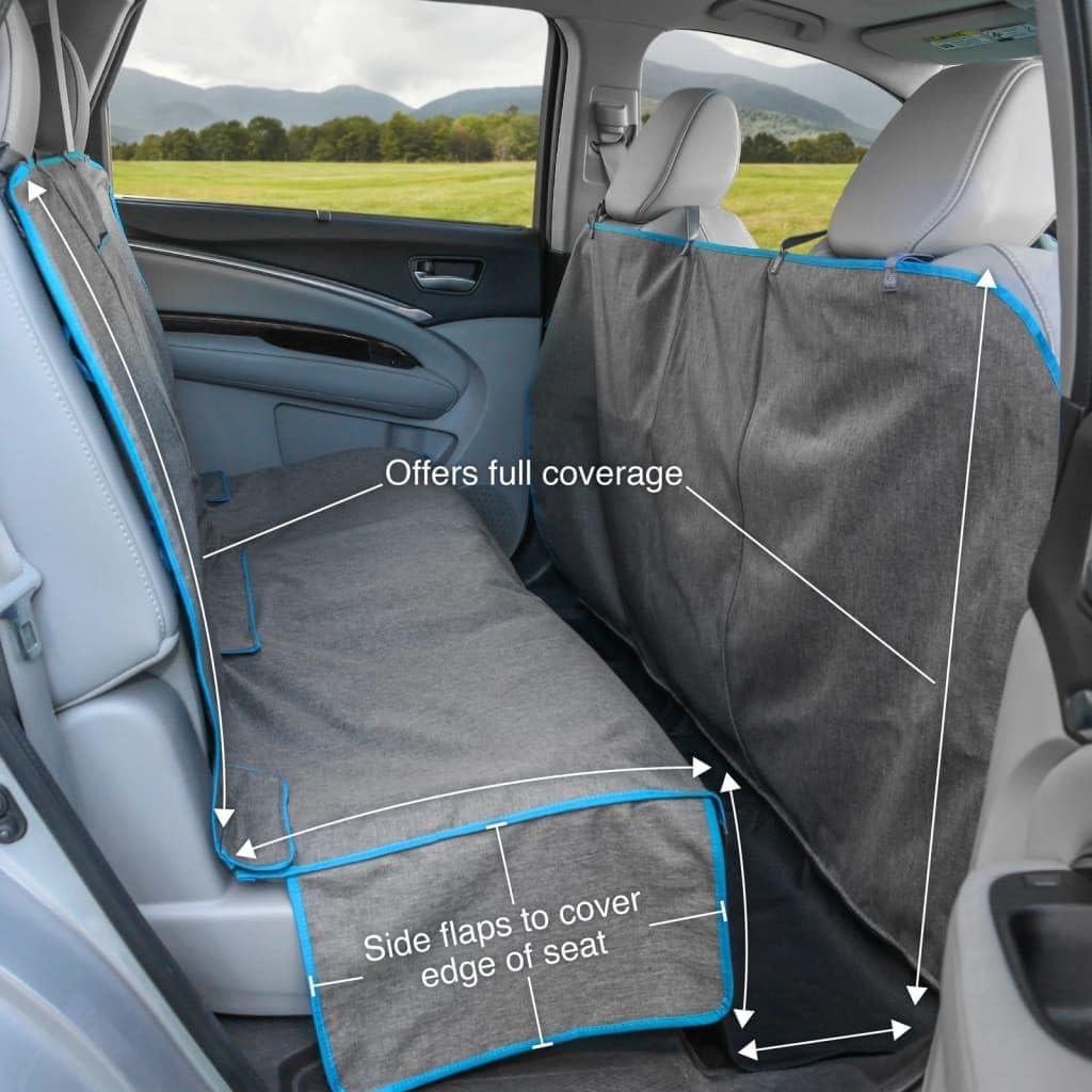 Kurgo Coast to Coast Dog Hammock Heather Grey