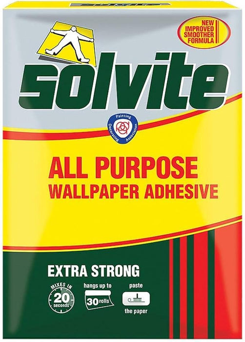 Solvite Extra Strong All Purpose Wallpaper Adhesive Plus 50%