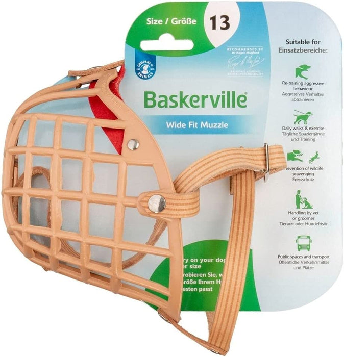 Company Of Animals Baskerville Wide Fit Muzzle