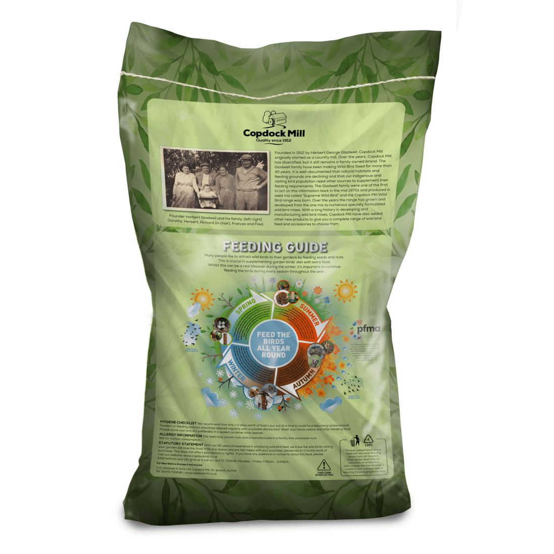 Copdock Mill Sunflower Hearts Bird Food