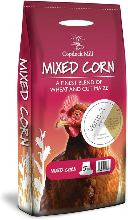 Copdock Mill Mixed Poultry Corn Plus Verm-X Poultry Food