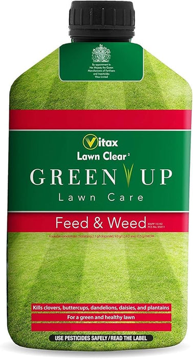 Vitax Green Up Lawn Care Feed & Weed Concentrate 500ml