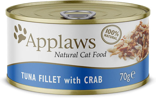Applaws Tuna Fillet with Crab in Broth Wet Cat Food
