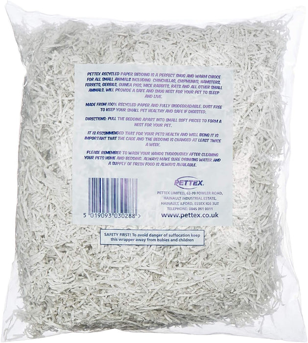 Pettex Recycled Shredded Paper Bedding for Small Animal
