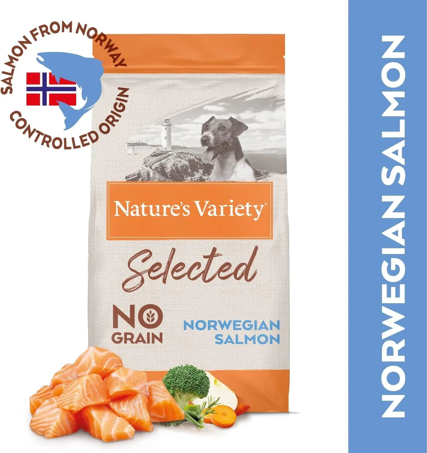 Nature's Variety Selected Norwegian Salmon Mini Adult Dry Dog Food 1.5kg