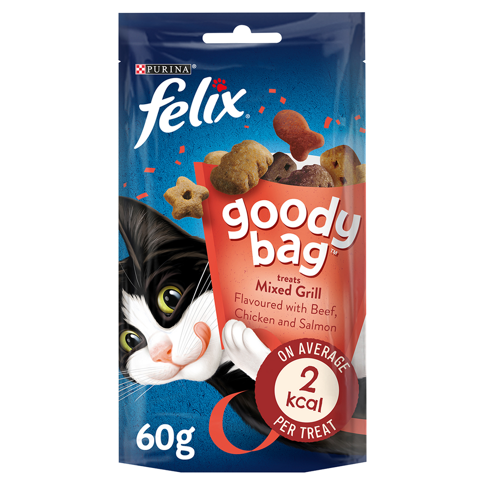 Felix Goody Bag Mixed Grill Cat Treats 60g