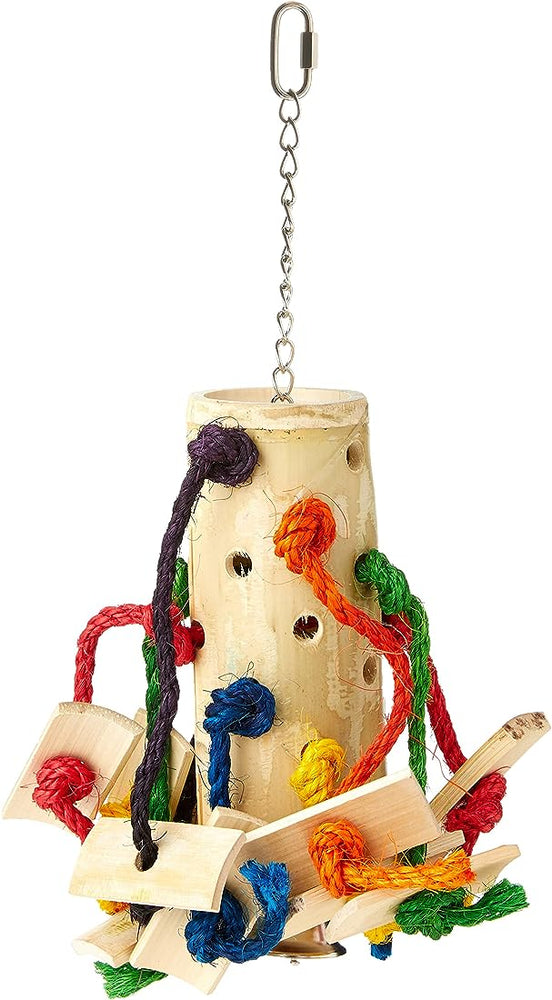 Happy Pet Parrot Bamboo Puzzle Toy