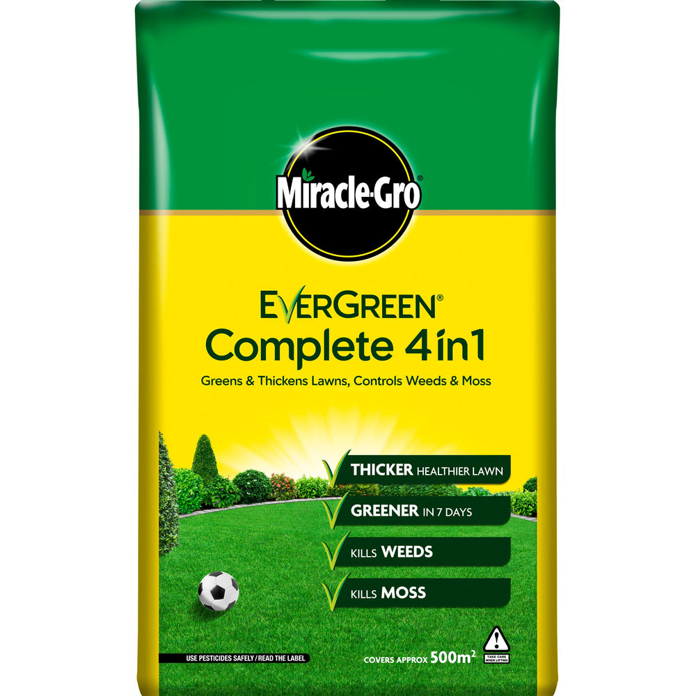 Miracle-Gro EverGreen Complete 4 in 1 Lawn Care 500m²