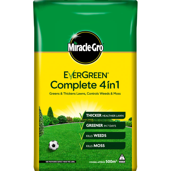 Miracle-Gro EverGreen Complete 4 in 1 Lawn Care 500m²