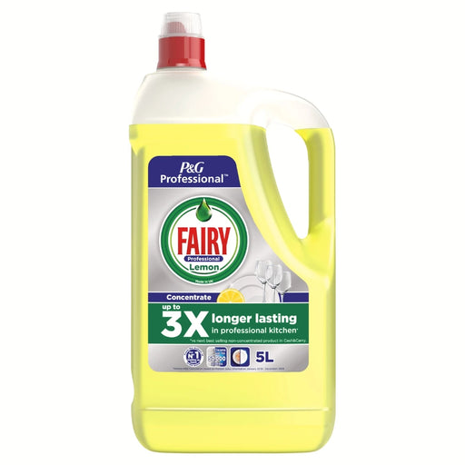 Fairy Professional Washing Up Liquid Lemon 5L