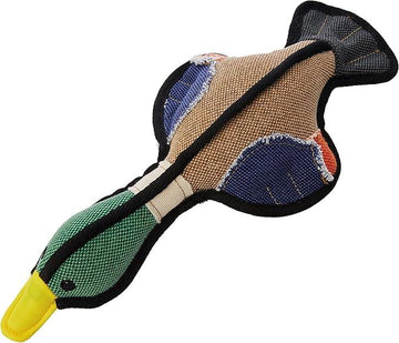 Happy Pet Gaudy Game Mallard Squeaky Dog Toy