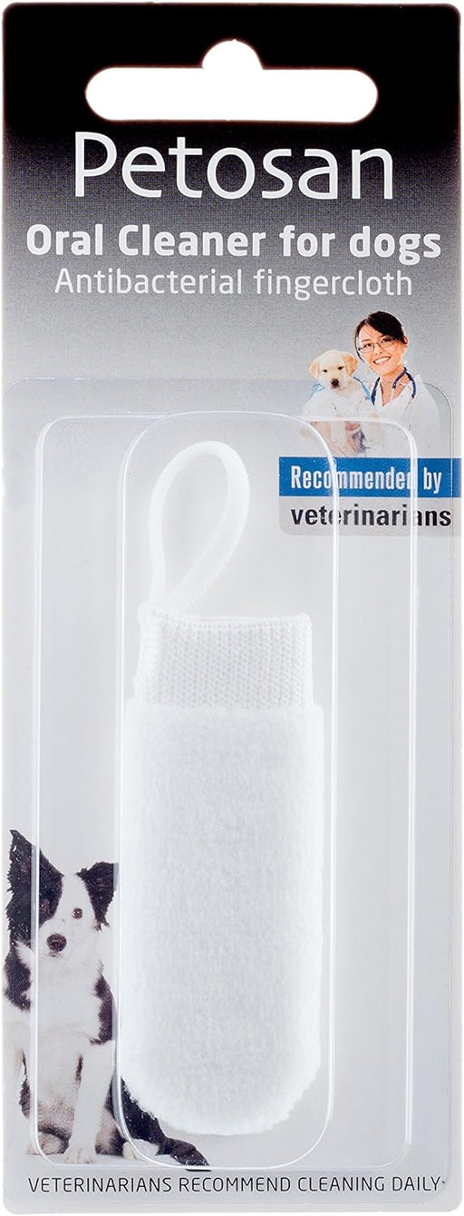 Petosan Oral Cleaner Finger Microfibre for Dogs