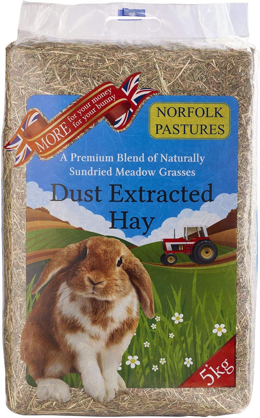 Norfolk Pastures Dust Extracted Hay Bulk Bale XL (5kg)