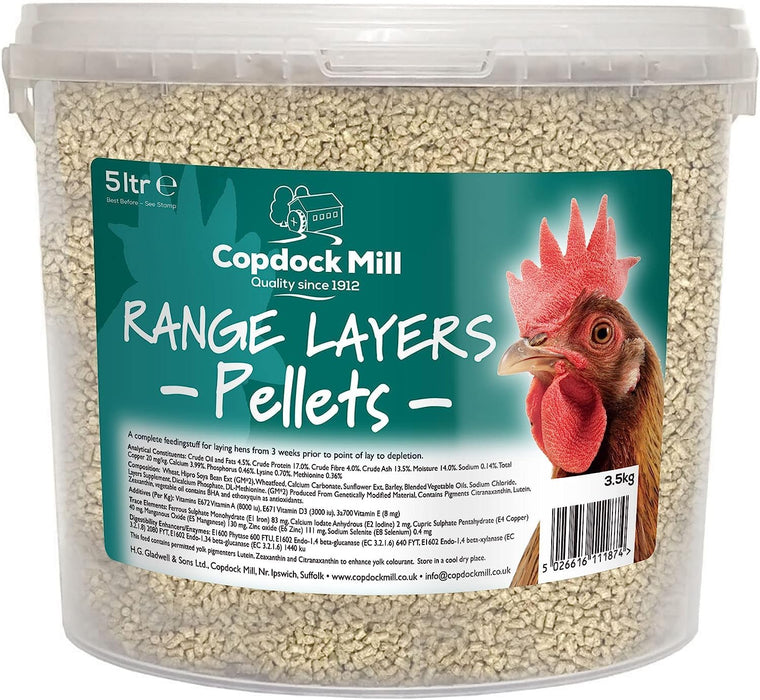 Copdock Mill Range Layers Pellets Poultry Food