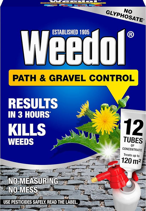 Weedol Path & Gravel Control 12 Tubes