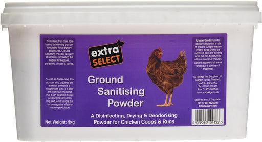 Extra Select Ground Sanitising Powder Poultry Supplement 5kg