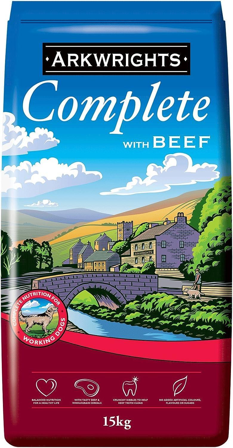 Arkwrights Complete Beef Dry Dog Food 15kg