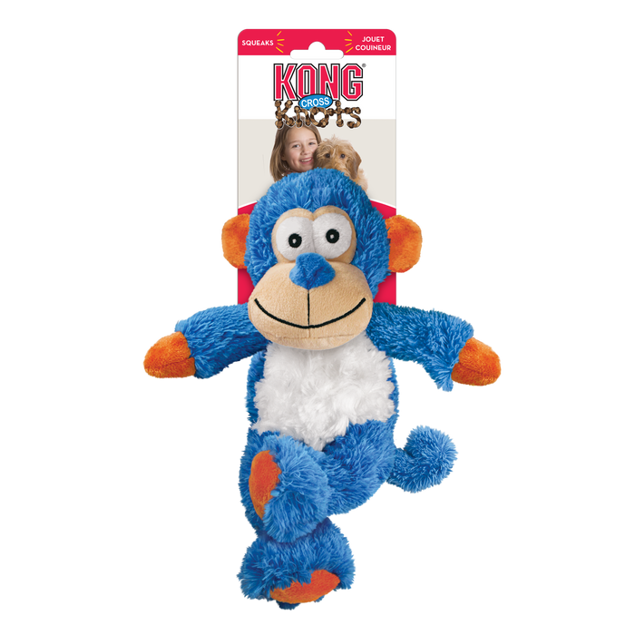 KONG Cross Knots Monkey Dog Toy Small/Medium