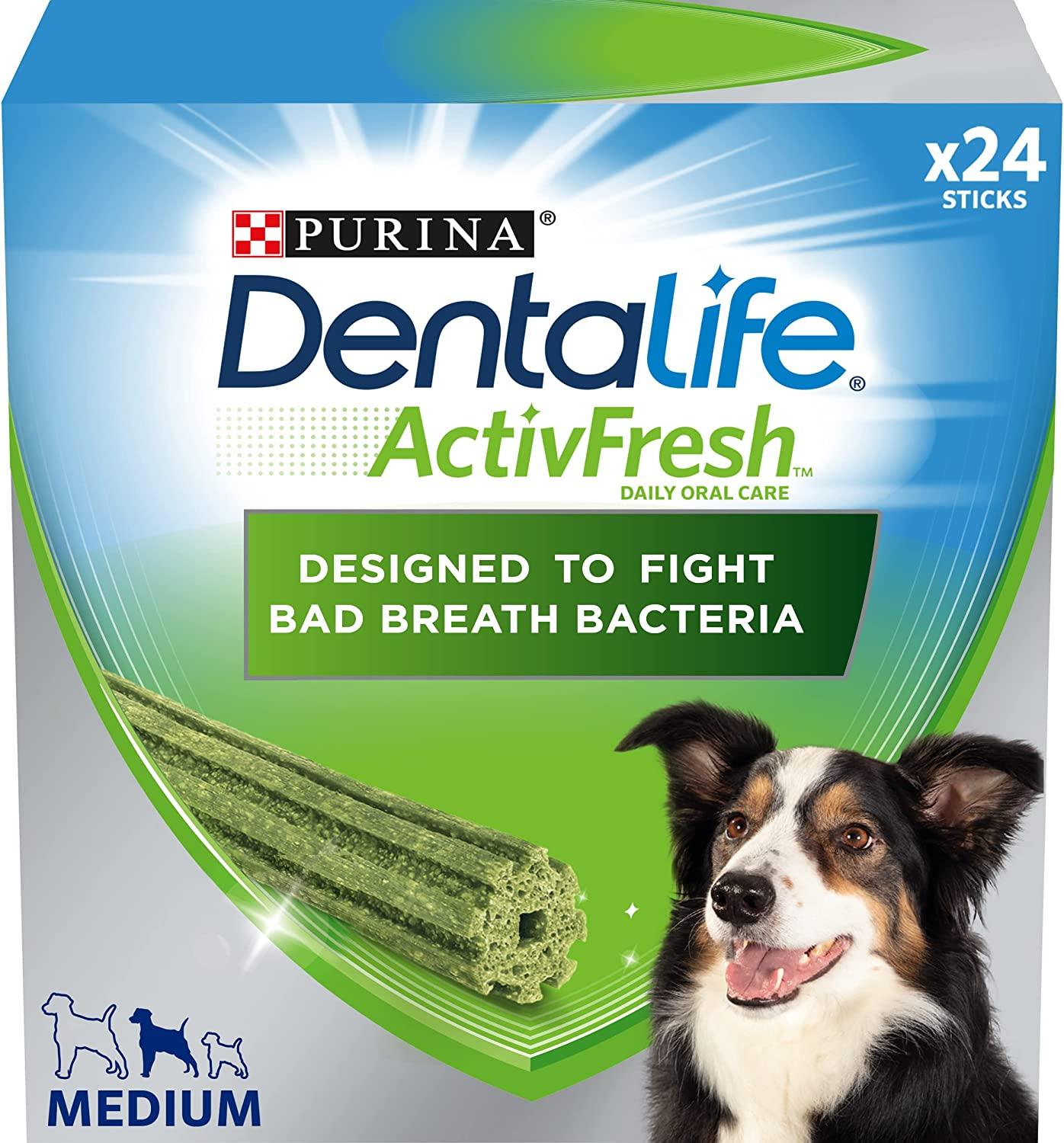 Dentalife ActivFresh Medium Dog Treat Dental Chew