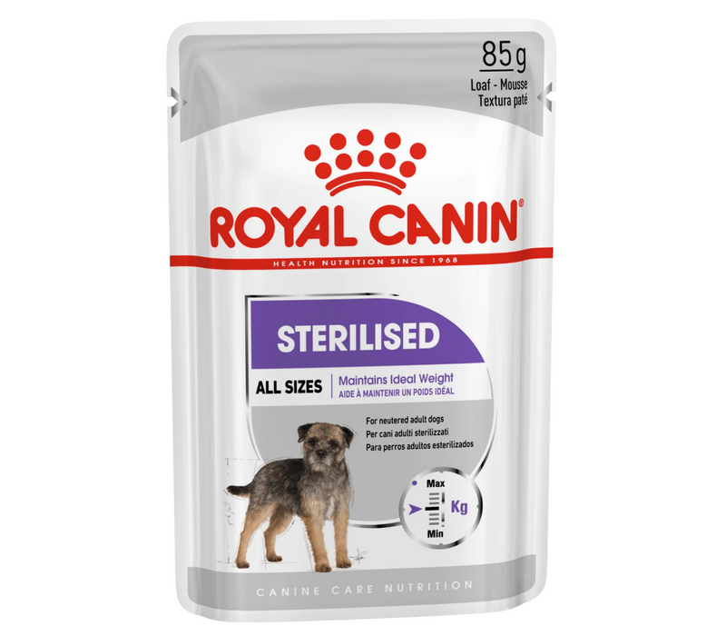 Royal Canin Adult Sterilised Loaf Wet Dog Food