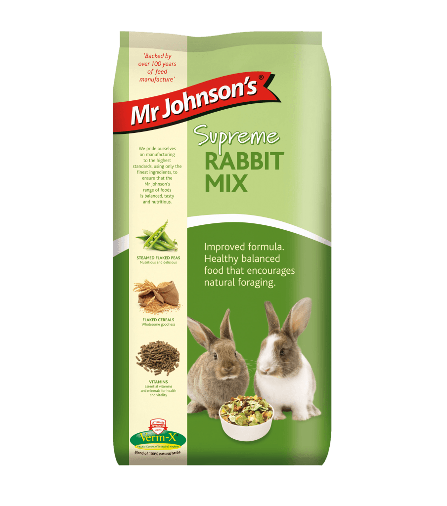 Mr Johnson’s Supreme Rabbit Mix Food 15kg