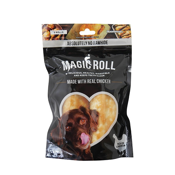 Rosewood Magic Roll Dog Treats 120g