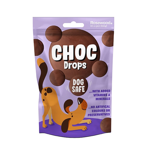 Rosewood Choc Drops Dogs Treats 200g