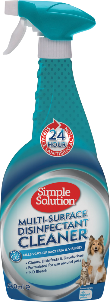 Simple Solution Multi Surface Disinfectant Cleaner 750ml