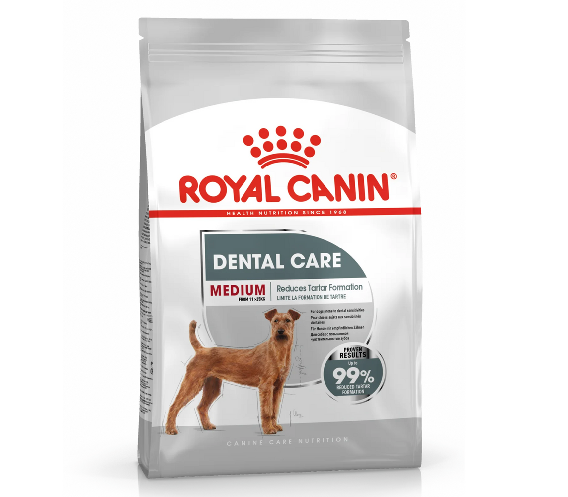 Royal Canin Adult Medium Dental Care Dry Dog Food 10kg