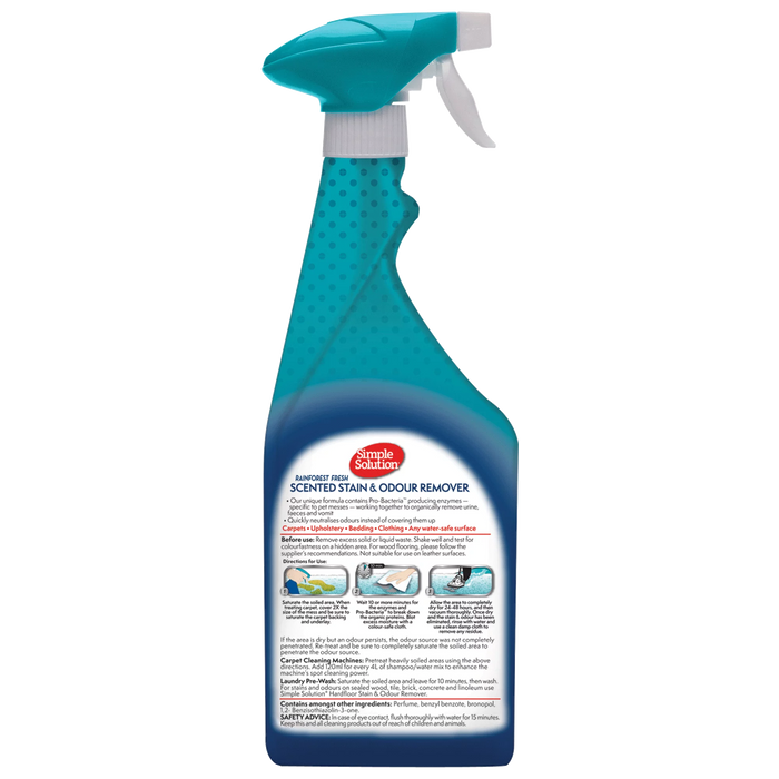 Simple Solution Home Stain & Odour Remover Rain Forest 750ml