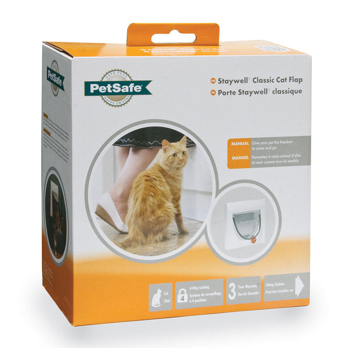 Petsafe Staywell Manual 4 Way Locking Classic Cat Flap Tunnel included
