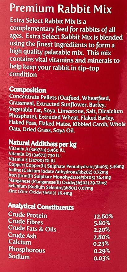 Extra Select Premium Rabbit Mix Bucket 5L