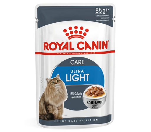Royal Canin Adult Ultralight in Gravy Wet Cat Food