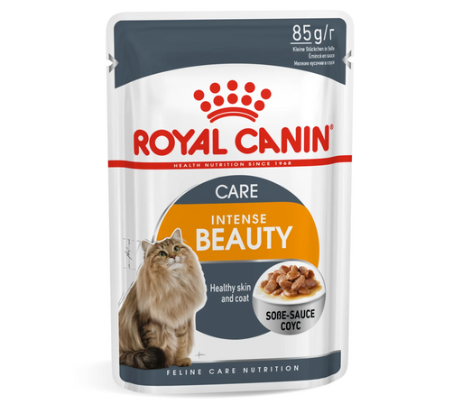 Royal Canin Adult Intense Beauty Thin Slices In Gravy Wet Cat Food
