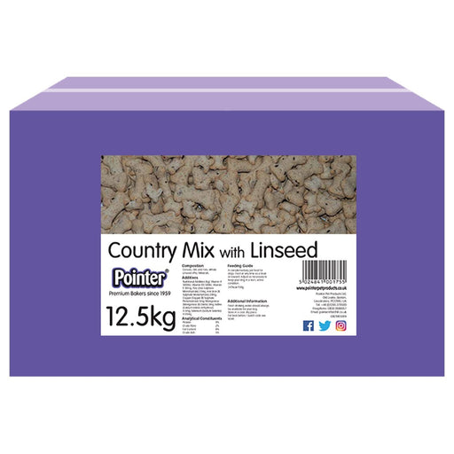 Pointer Country Mix Biscuit Dog Treats 12.5kg