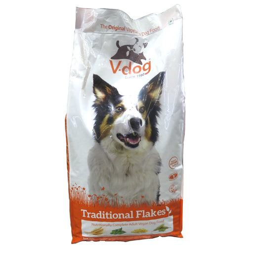 V-Dog Traditional Flakes Dry Dog Food 15kg