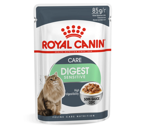Royal Canin Adult Digest Sensitive Chunks In Gravy Wet Cat Food