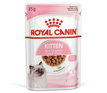 Royal Canin Kitten Chunks In Gravy Wet Cat Food