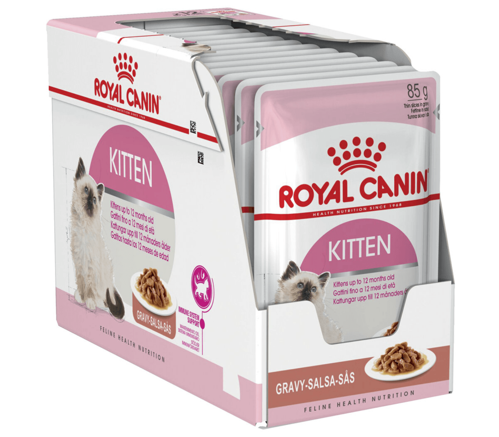 Royal Canin Kitten Chunks In Gravy Wet Cat Food