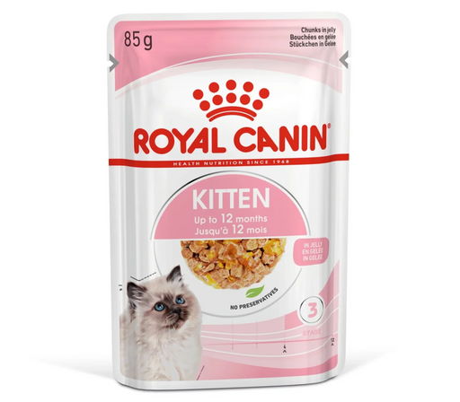 Royal Canin Kitten Chunks In Jelly Cat Wet Food