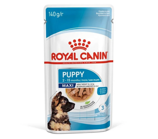 Royal Canin Puppy Maxi Chunks In Gravy Wet Dog Food