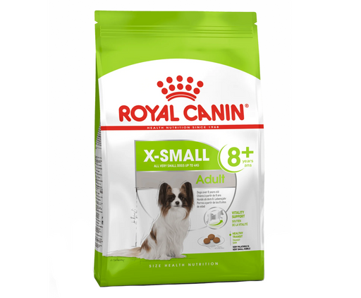 Royal Canin X-Small Adult 8+ Dry Dog Food 1.5kg